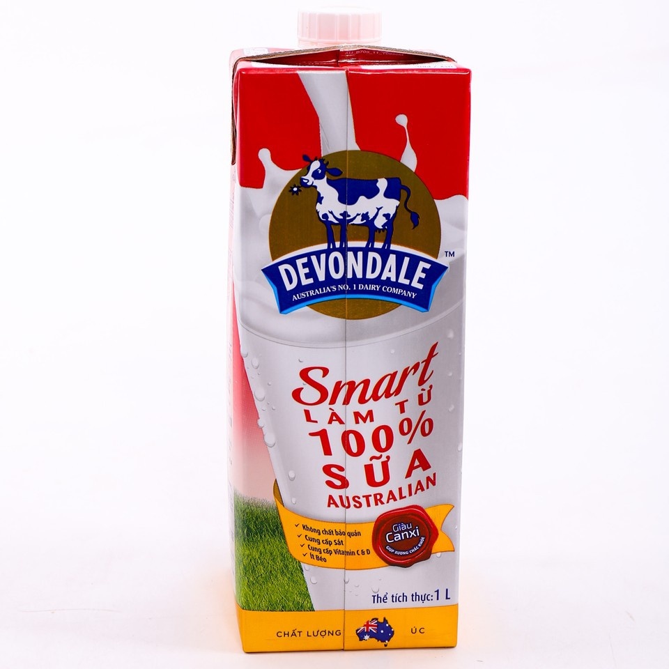 Sữa tươi Devondale Smart 1L hình 1