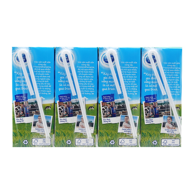 Sữa tươi tiệt trùng có đường Active 20+ Dutch Lady 180ml hình 3