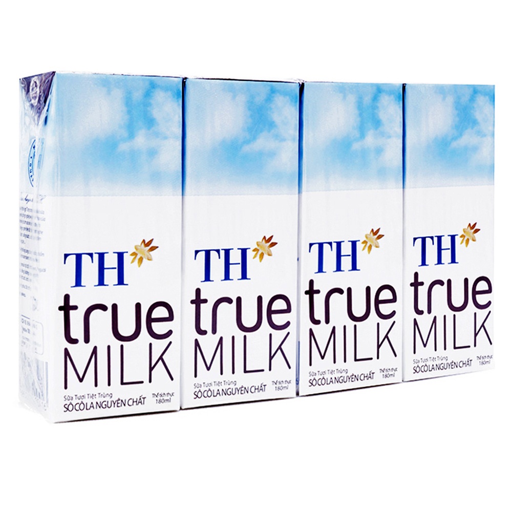 Sữa tươi tiệt trùng TH True Milk vị Socola 180ml hình 2