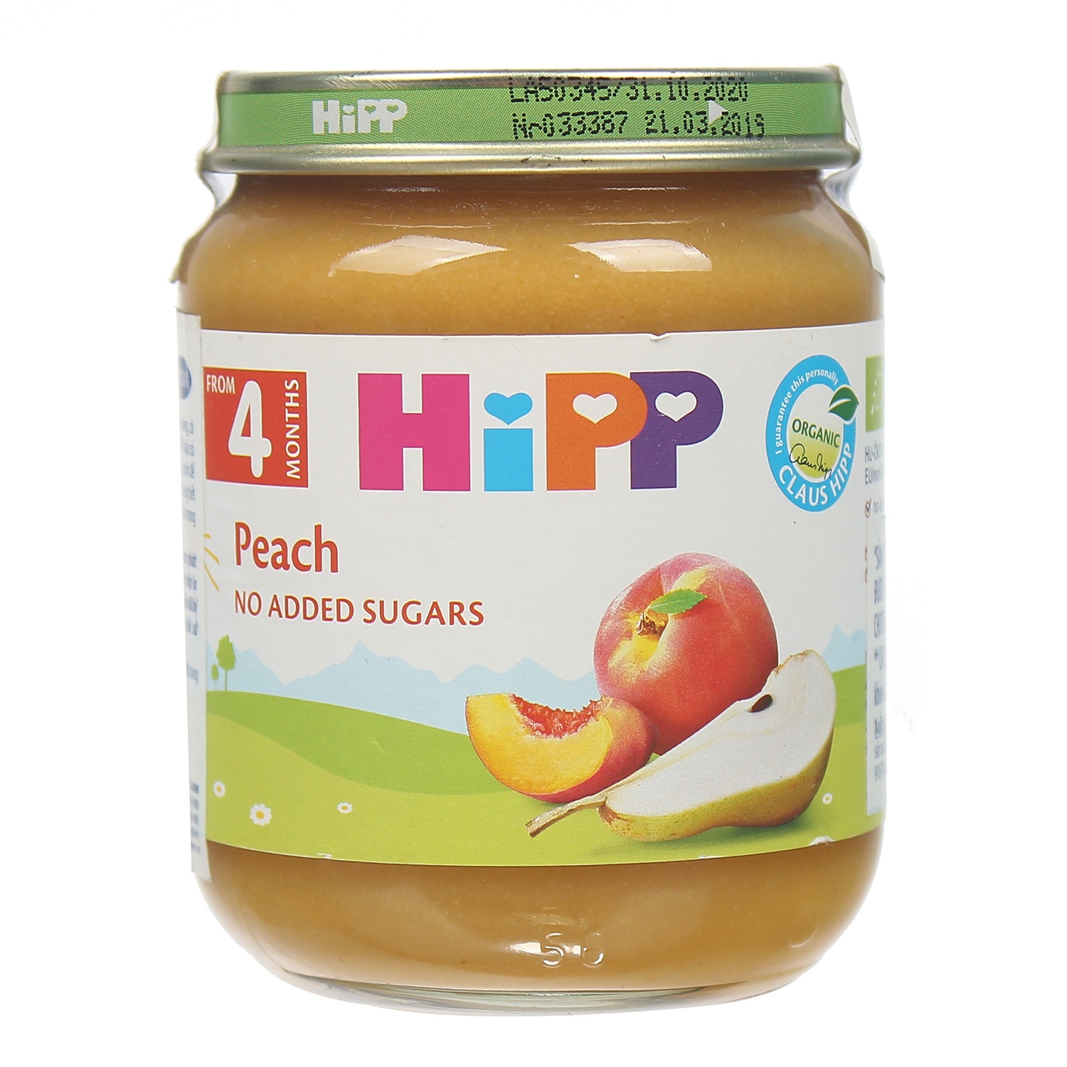 Dinh dưỡng đóng lọ đào tây 4202 (125g) hình 1