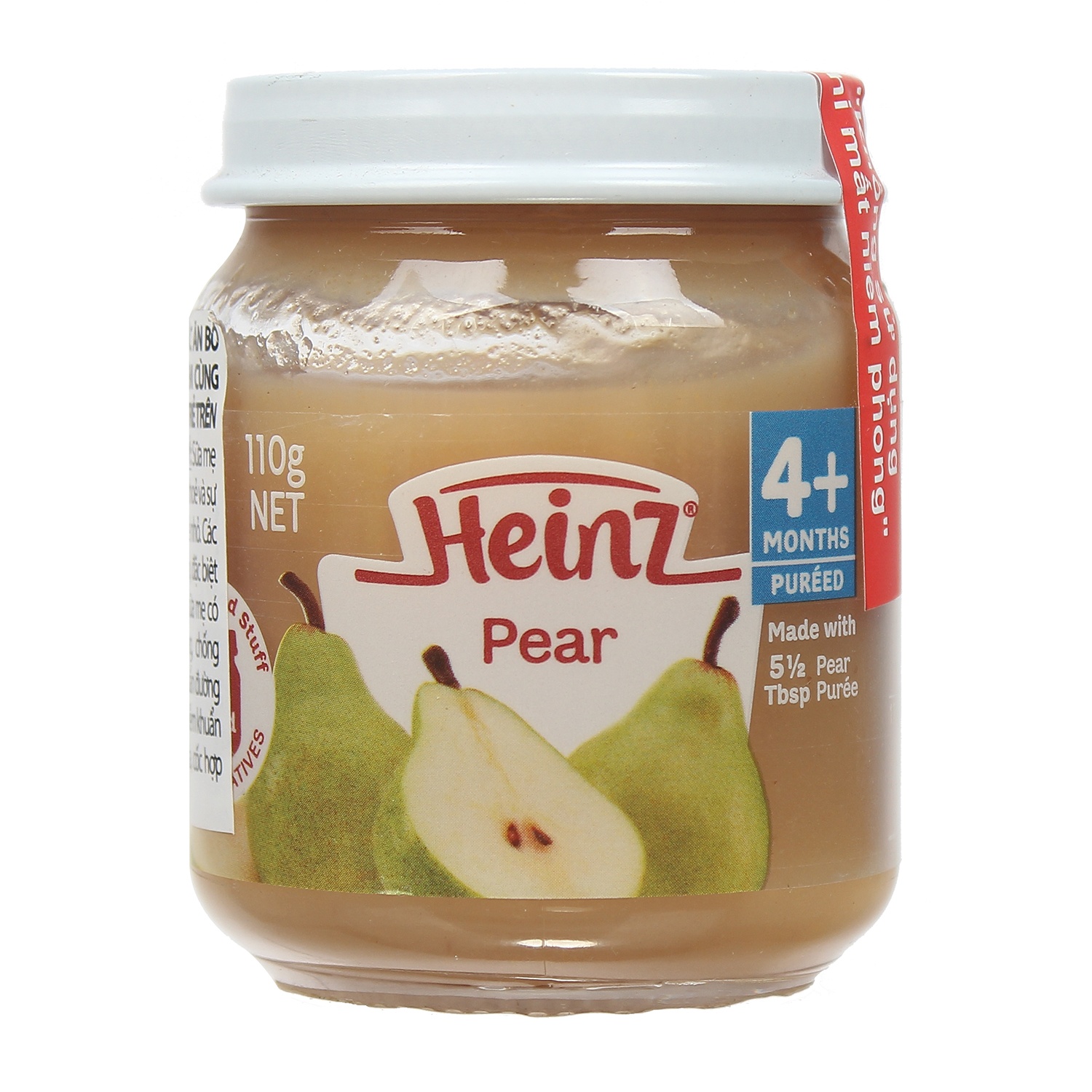 Dinh dưỡng đóng lọ Heinz Custard vị lê nghiền hình 1