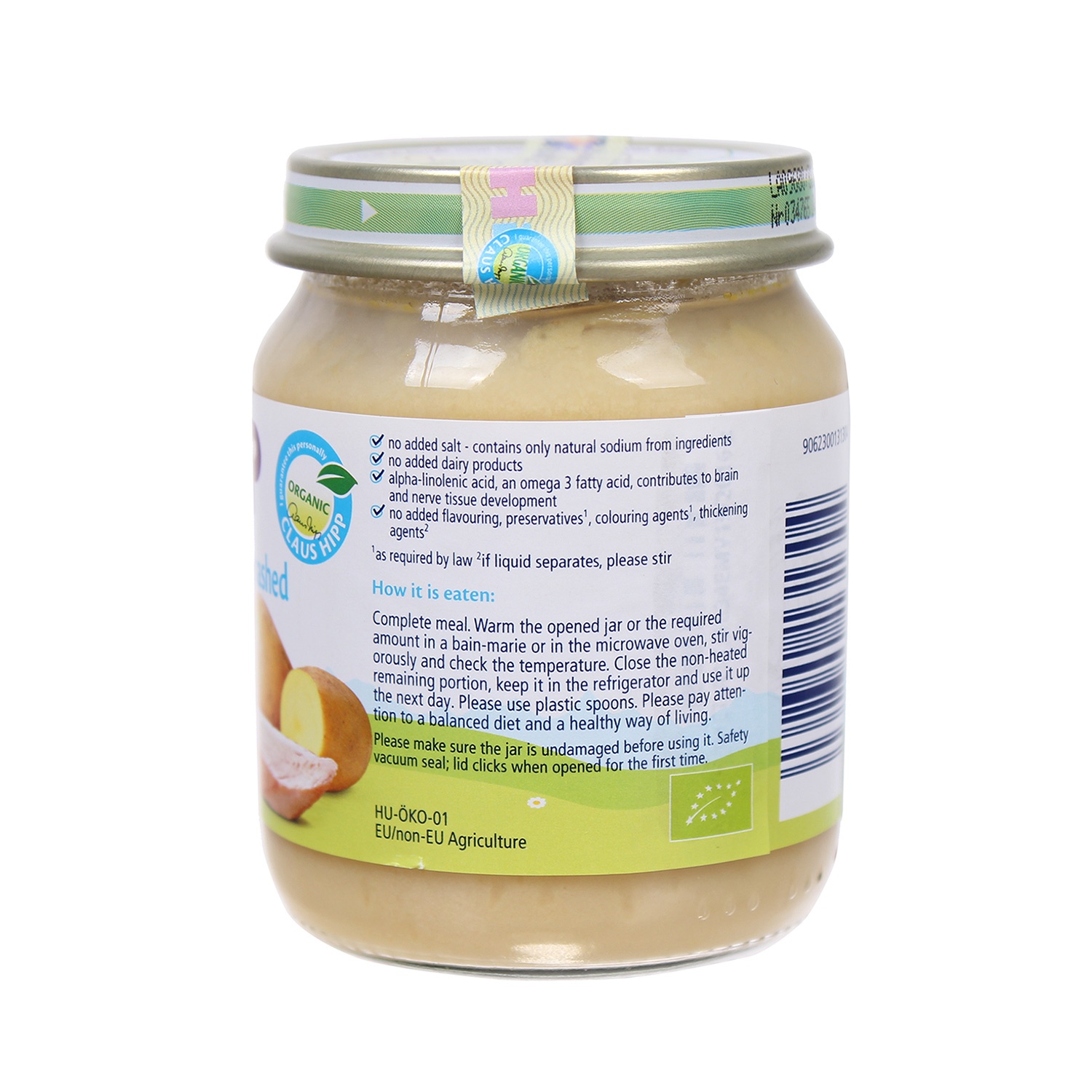 Dinh dưỡng đóng lọ HiPP vị bắp, khoai tây và gà tây 6203 hình 2