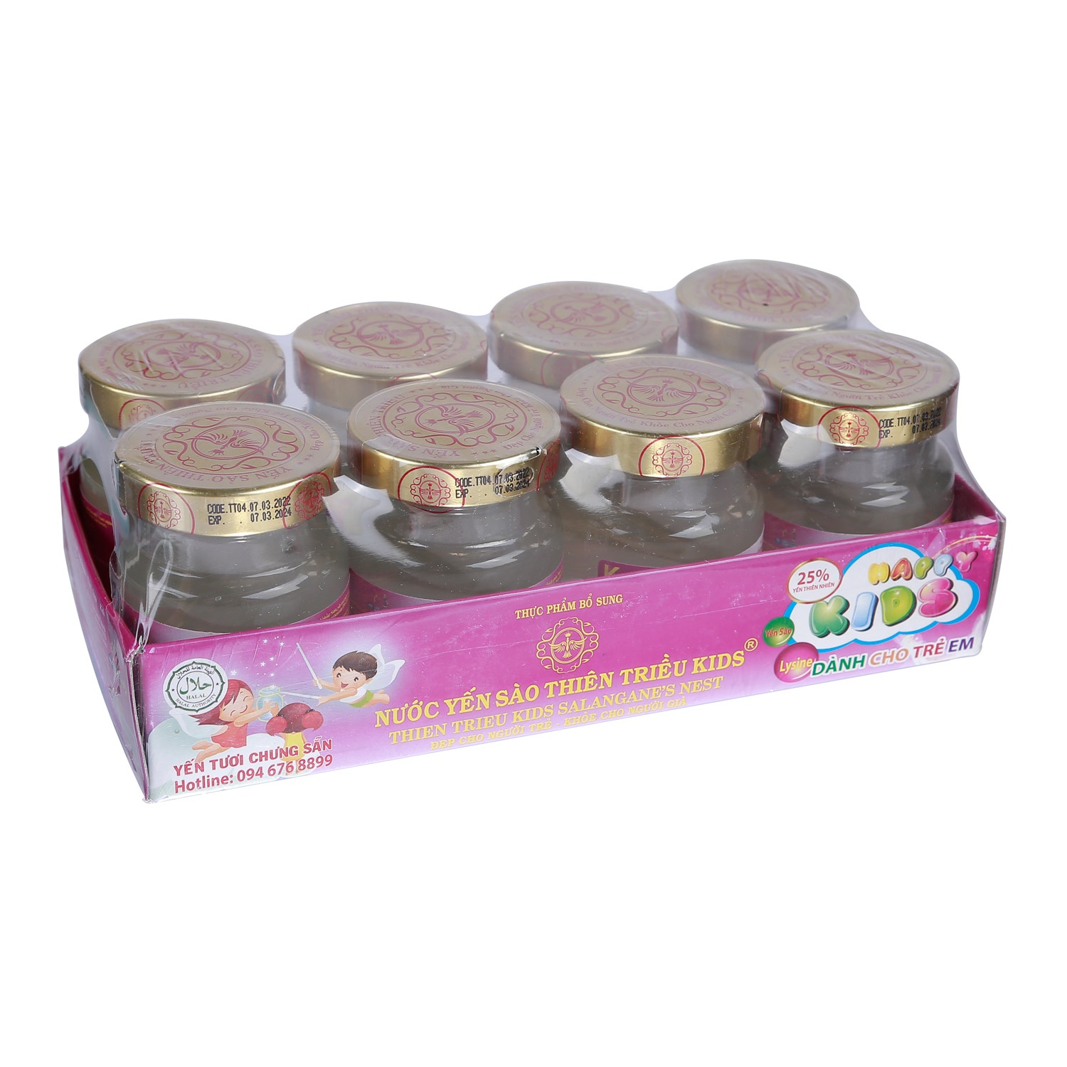 Yến sào Thiên Triều KIDS cao cấp lốc 8*70ml hình 1
