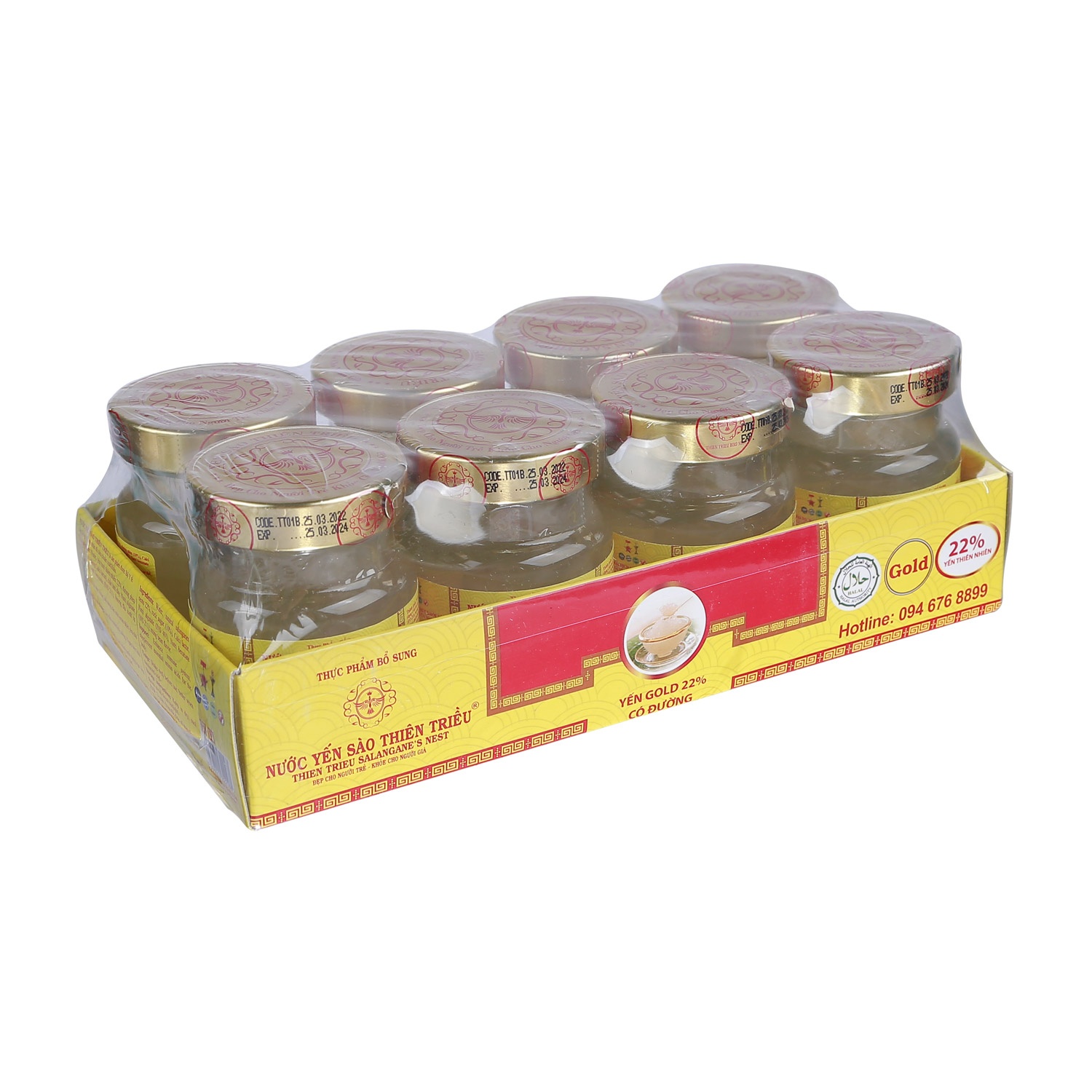 Yến sào Thiên Triều cao cấp có đường lốc 8*70ml