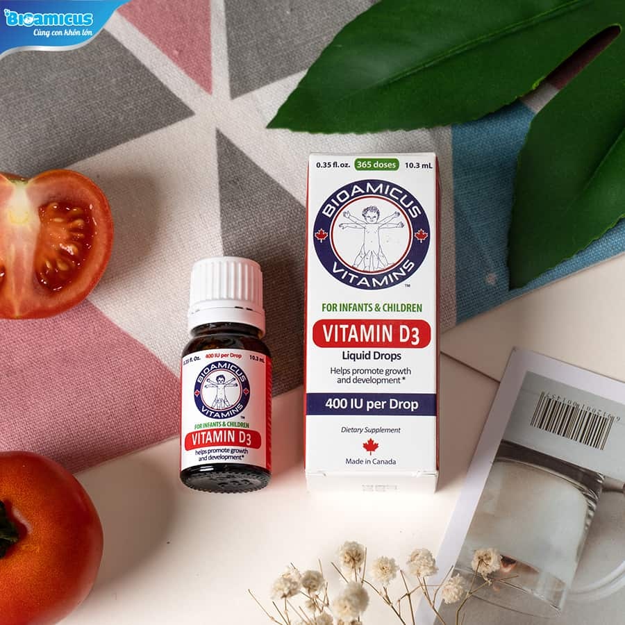 Vitamin D3 BioAmicus 10.3ml hình 3