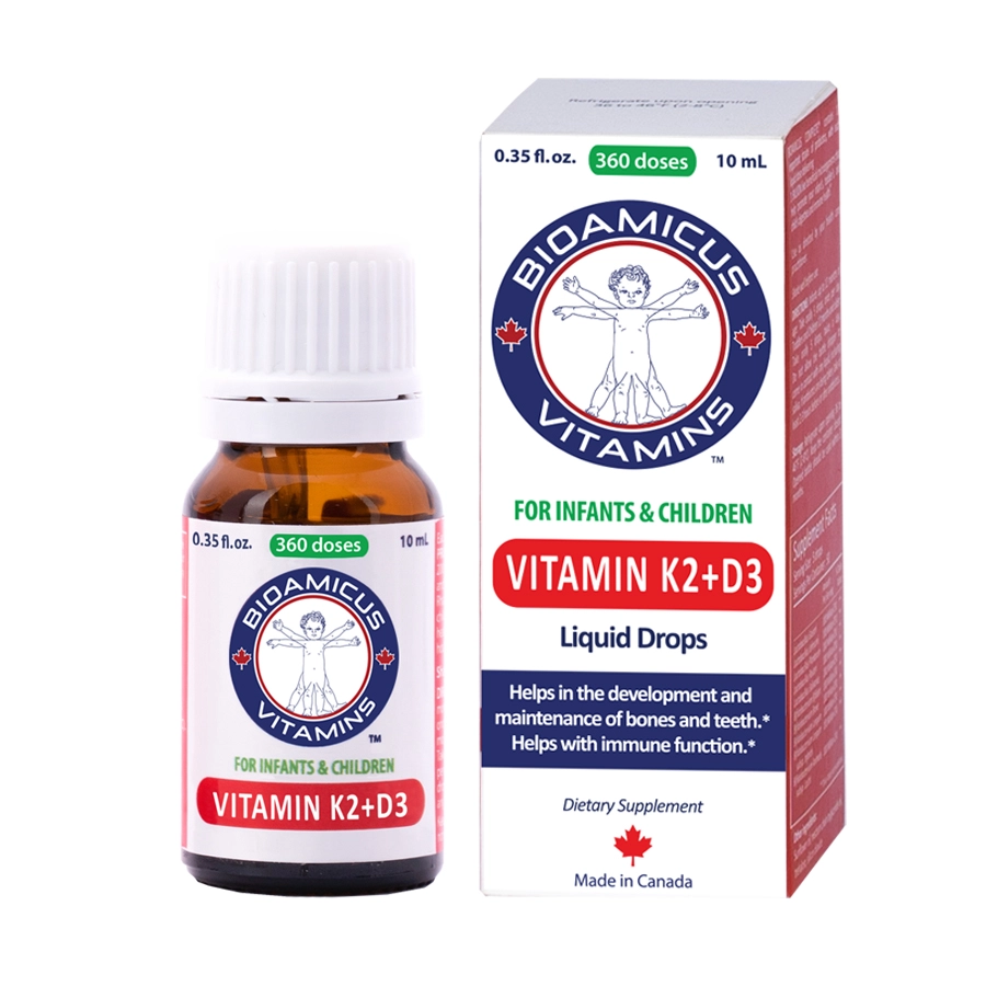Vitamin D3K2 BioAmicus 10ml hình 1