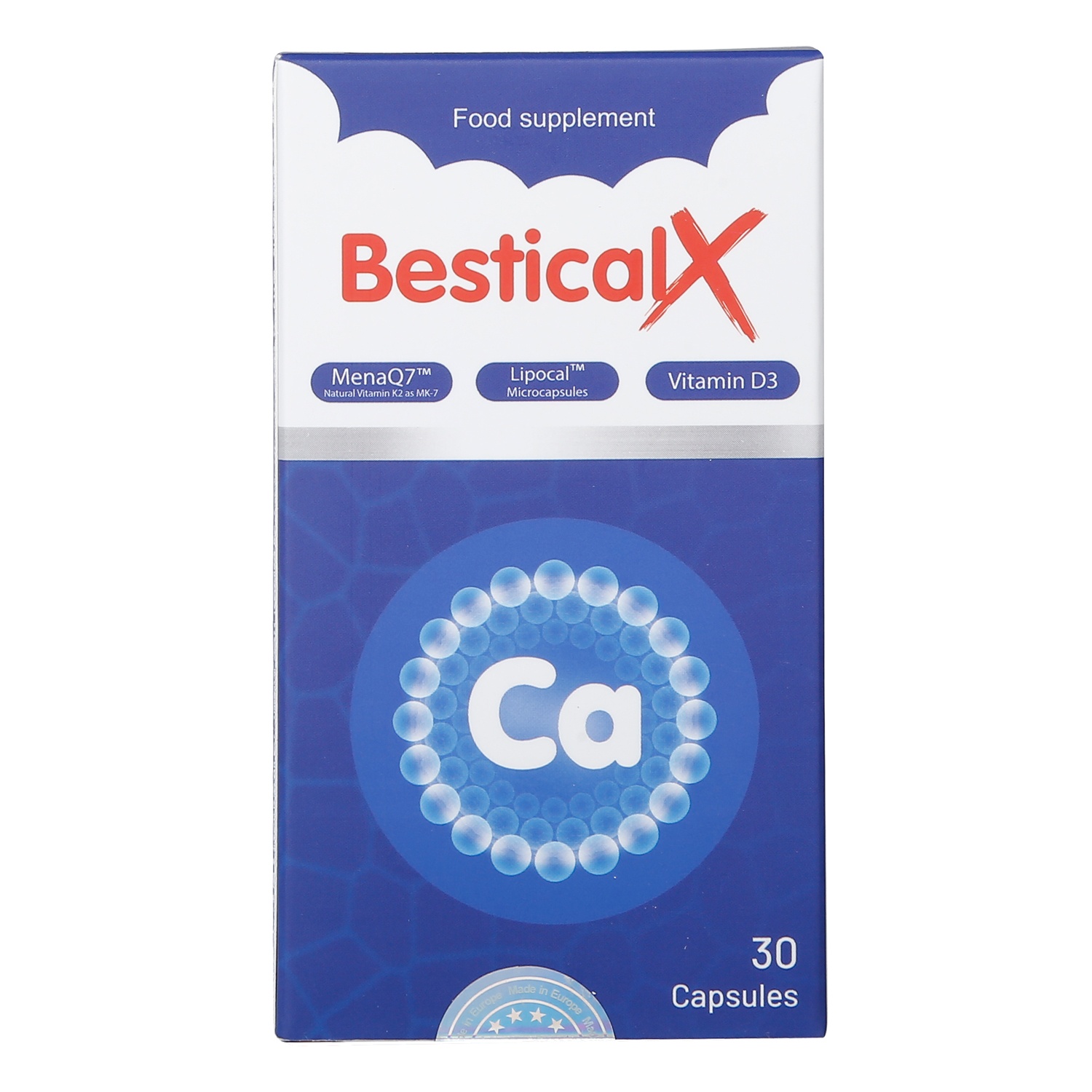 Canxi sinh học Bestical X 30 viên dành cho bé từ 8Y+