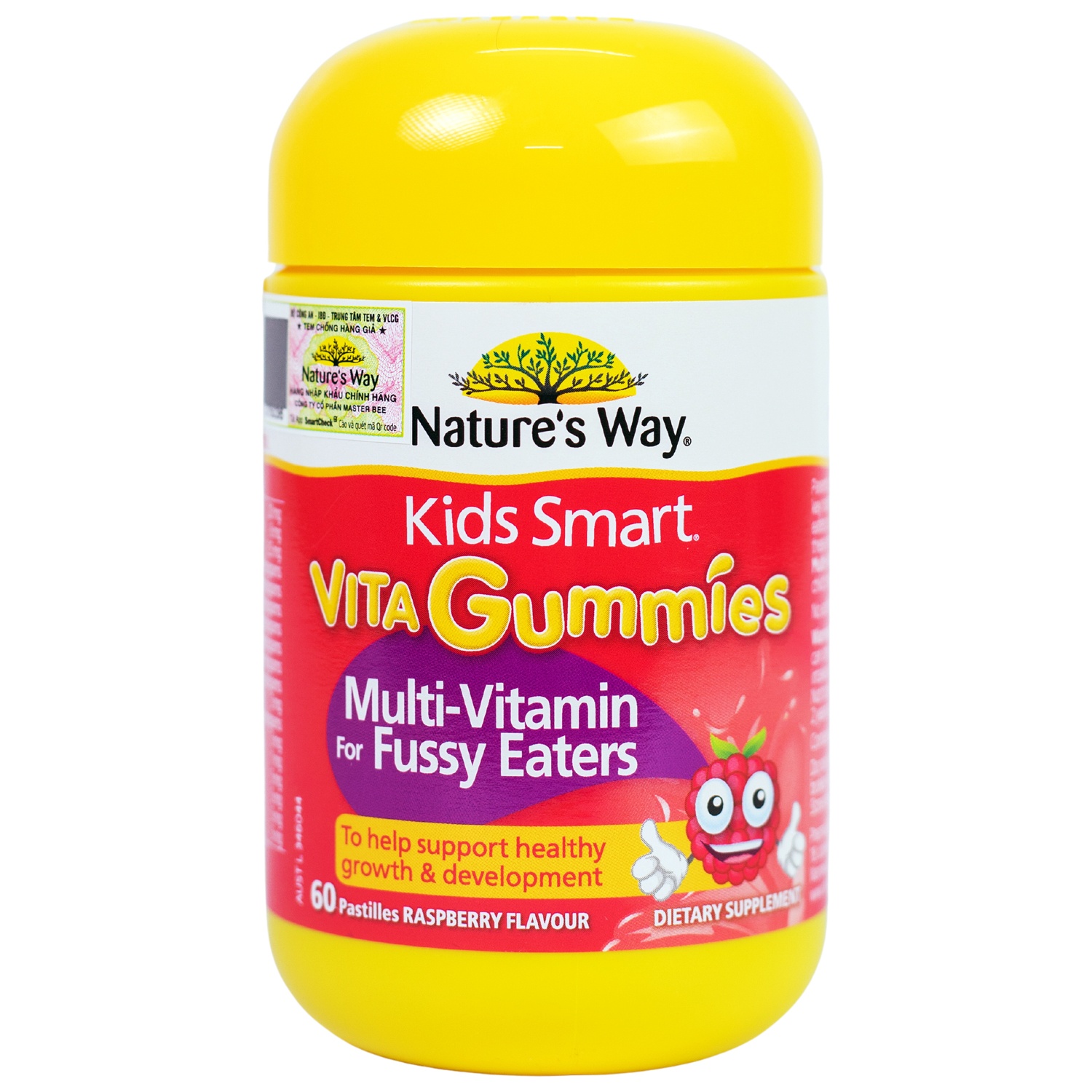 Kẹo Nature's Way bổ sung vitamin tổng hợp cho bé.