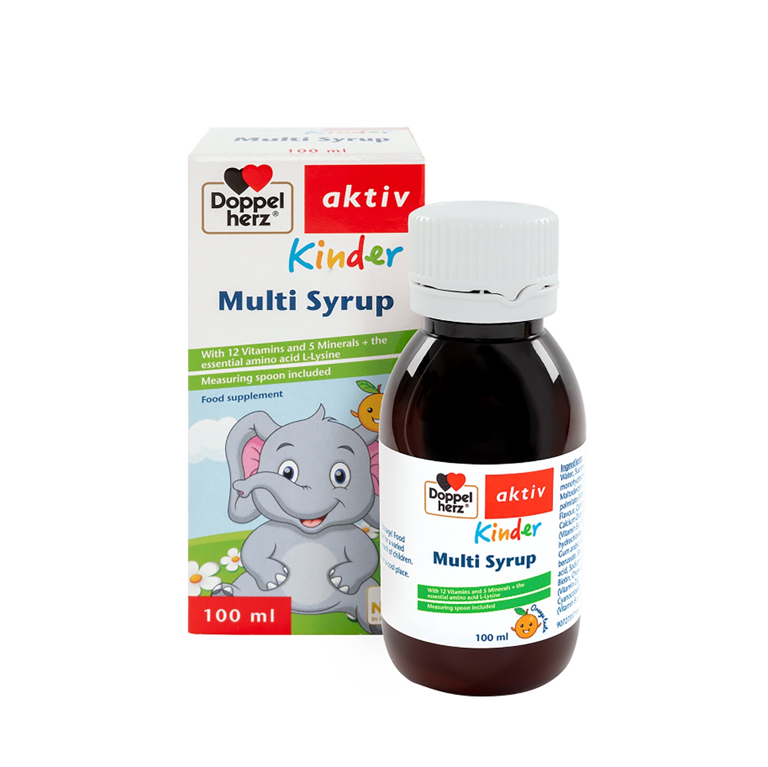 Kinder Multivitaminsyrup Siro ăn ngon 100ml hình 1
