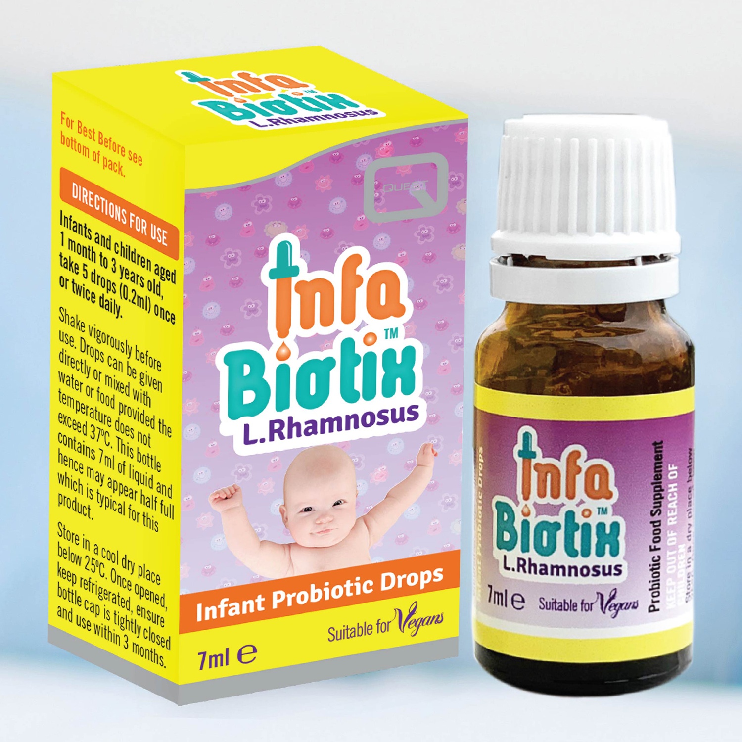 Men vi sinh Infabiotix cho bé 7ml hình 1