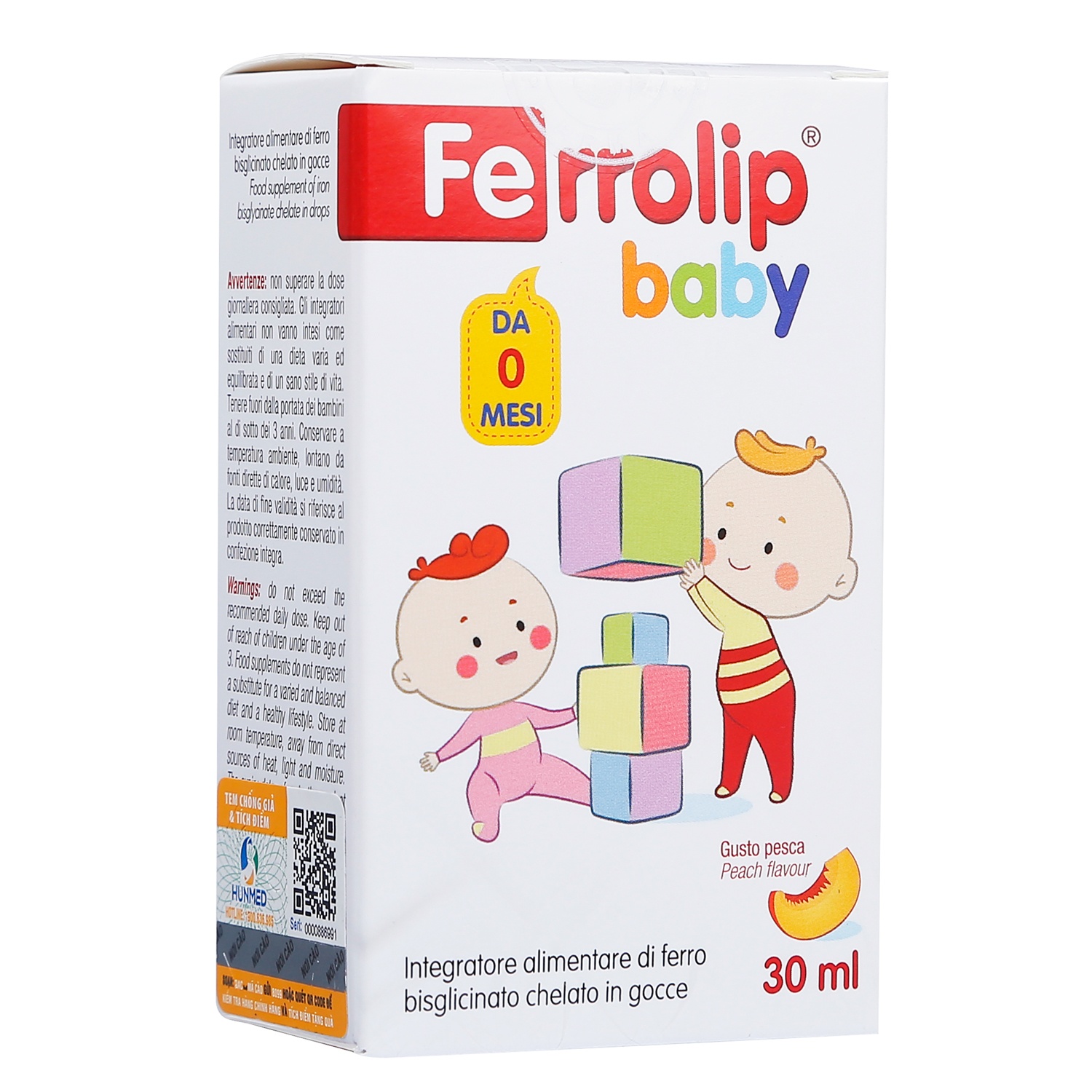 Sắt Ferrolip Baby 30ml hình 1