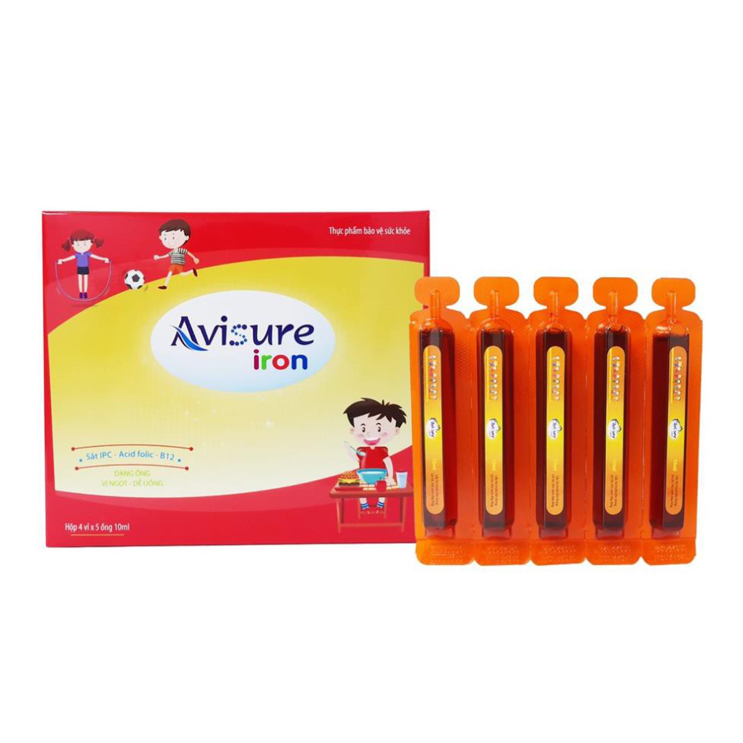 Siro bổ máu cho trẻ Avisure Iron 20x10ml hình 1