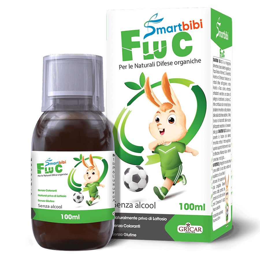 Smartbibi FLU C - Siro cảm cúm 100ml (6M+)