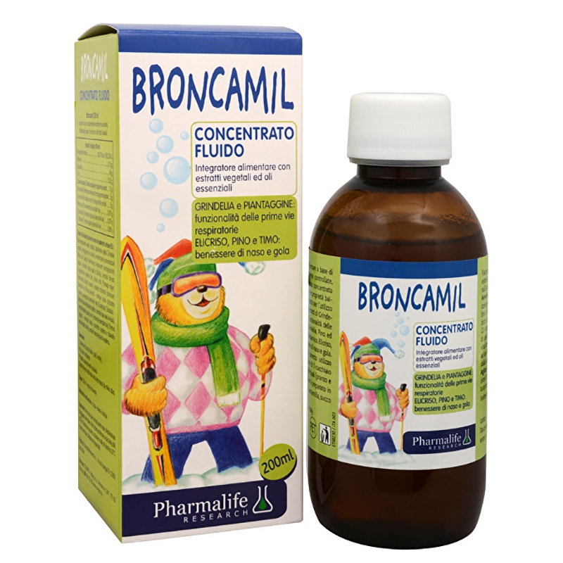 Thực phẩm Siro Broncamil Bimbi 200ml hình 1