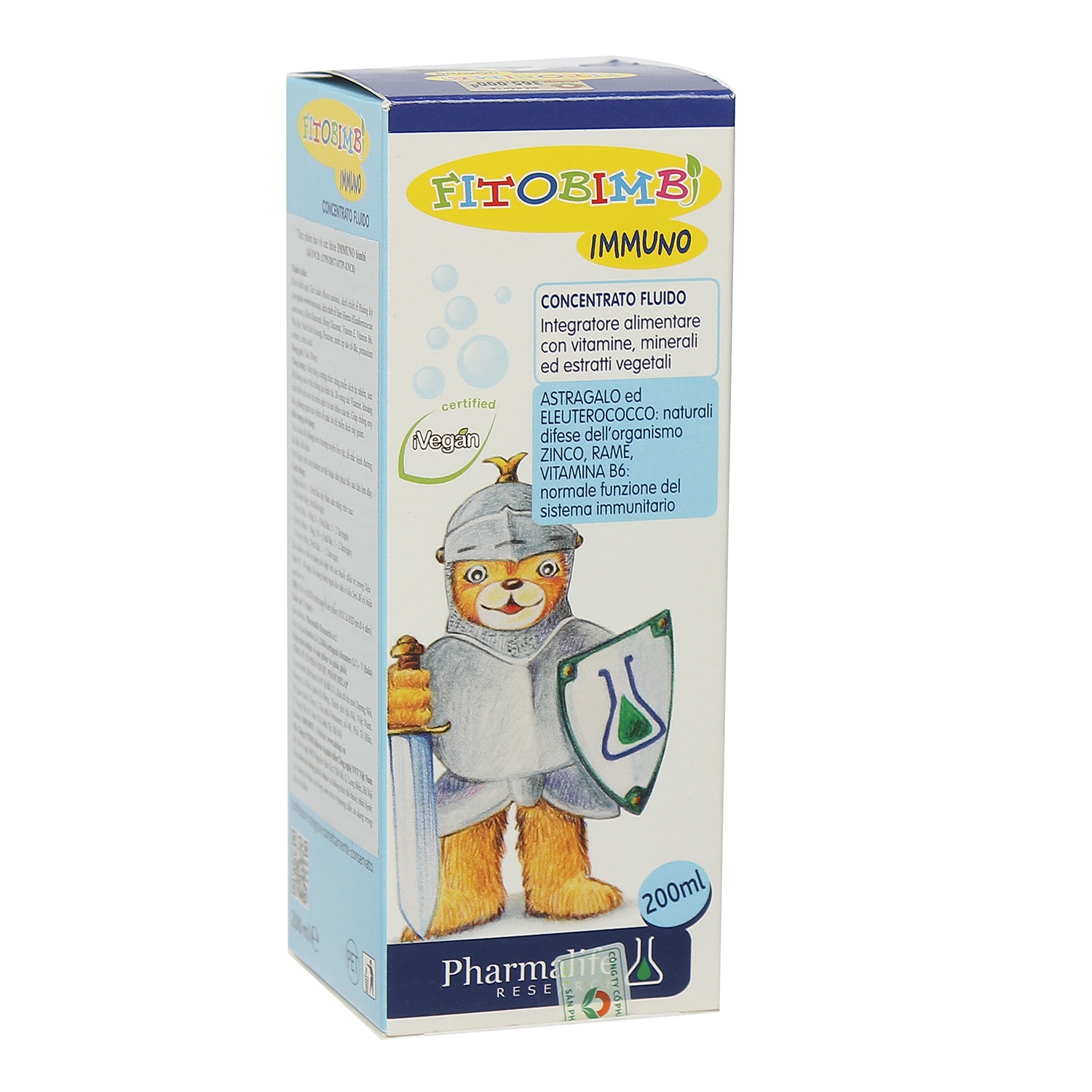 Thực phẩm siro Immuno Bimbi 200ml hình 1