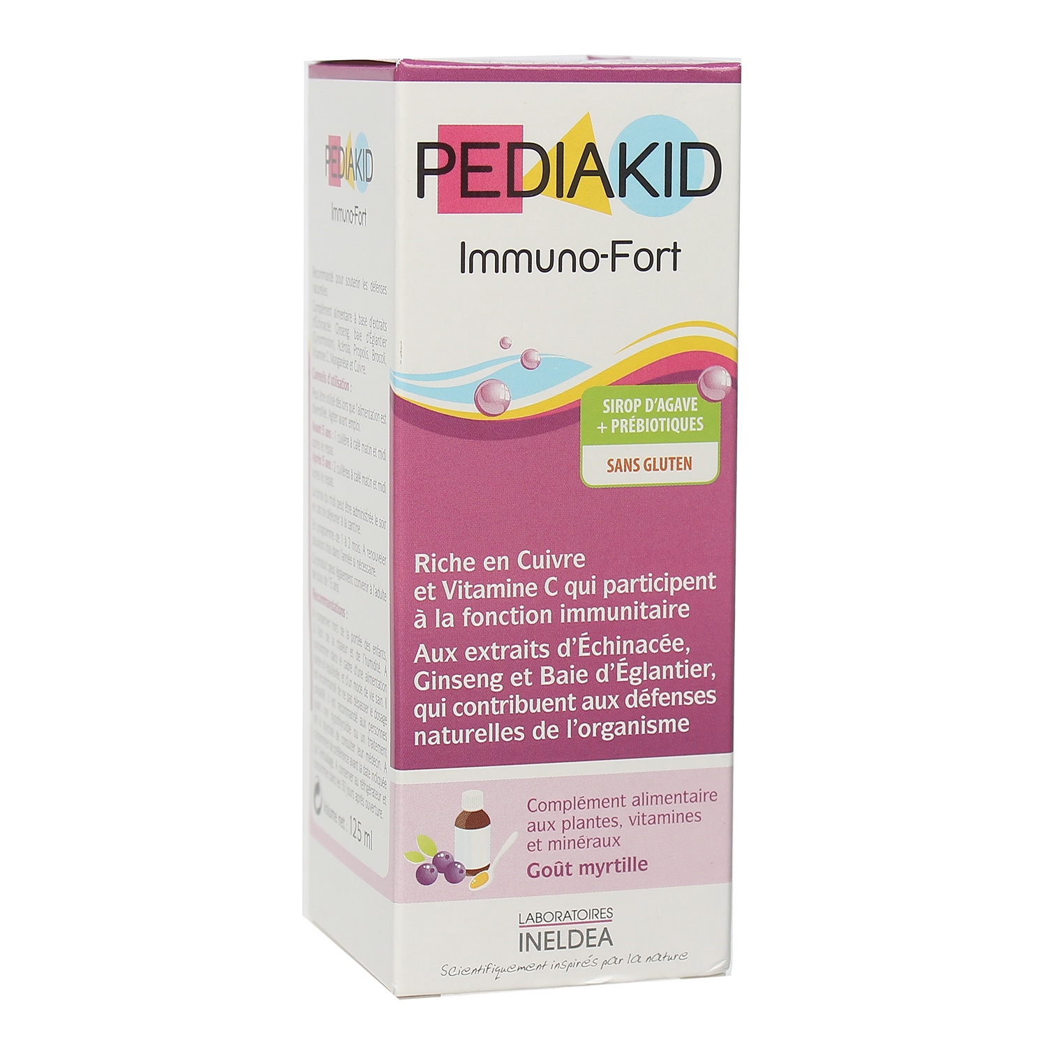 vitamin tăng sức đề kháng Pediakid Immuno Fort 125ml