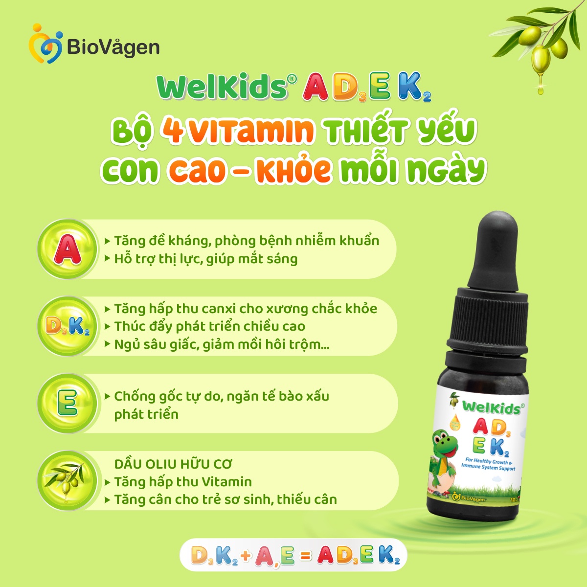 Vitamin tổng hợp WelKids Adek 10ml hình 4