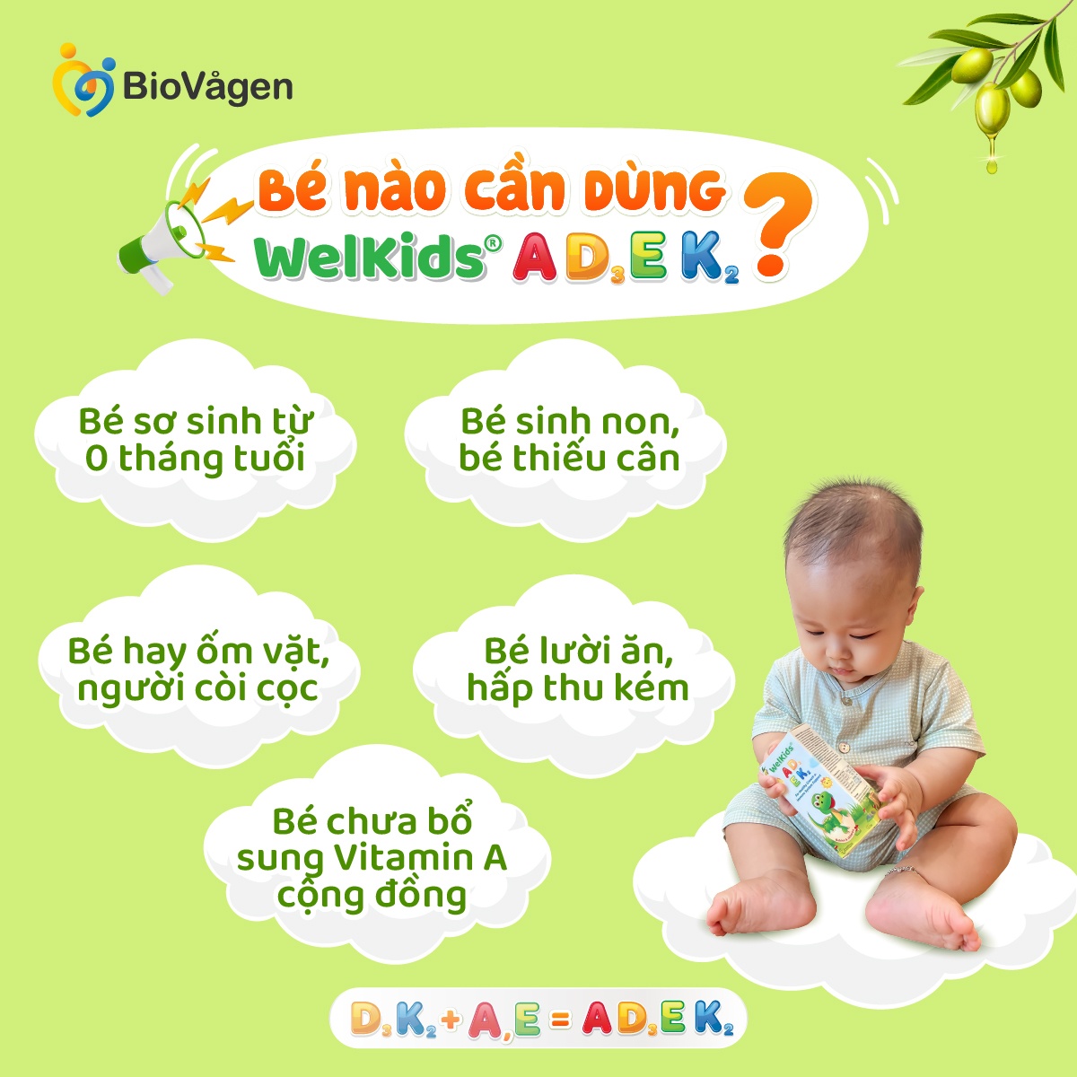 Vitamin tổng hợp WelKids Adek 10ml hình 5