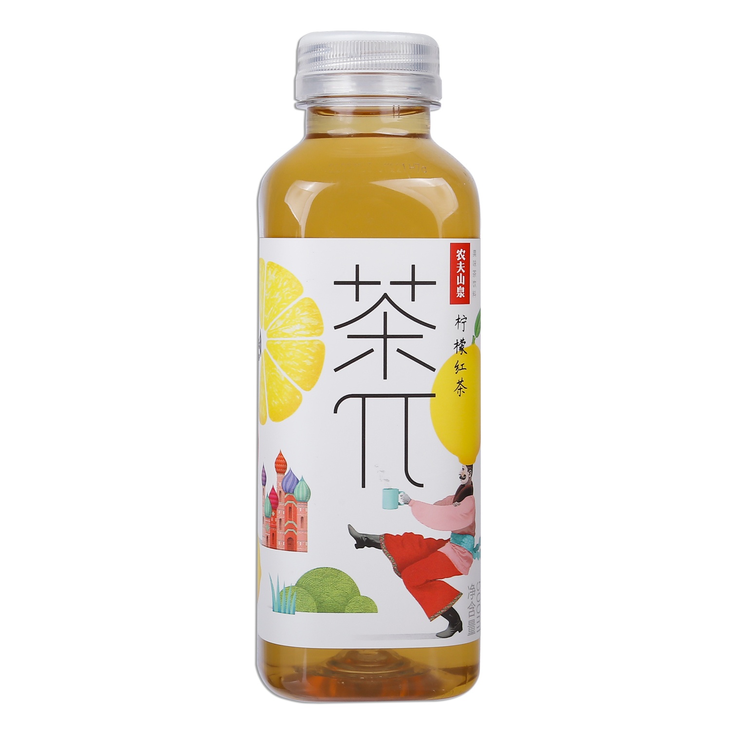 Hồng trà vị chanh 500ml hình 1