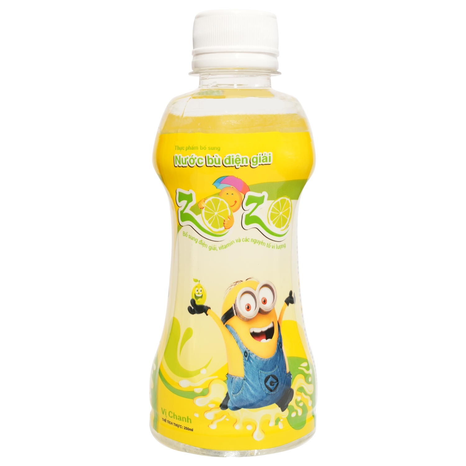 Nước bù điện giải Zozo vị chanh 250ml hình 1