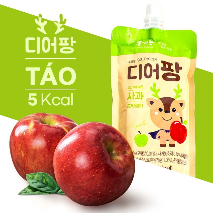 Nước thạch nhung hươu DeerPang táo 120g