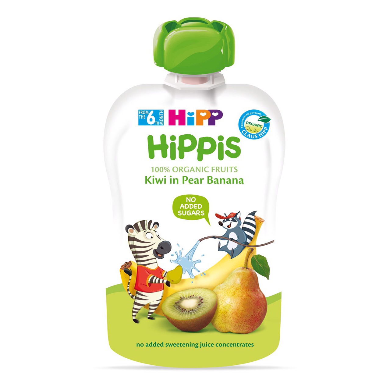 Trái cây nghiền Hippis vị Kiwi, Lê Chuối 8527 hình 1