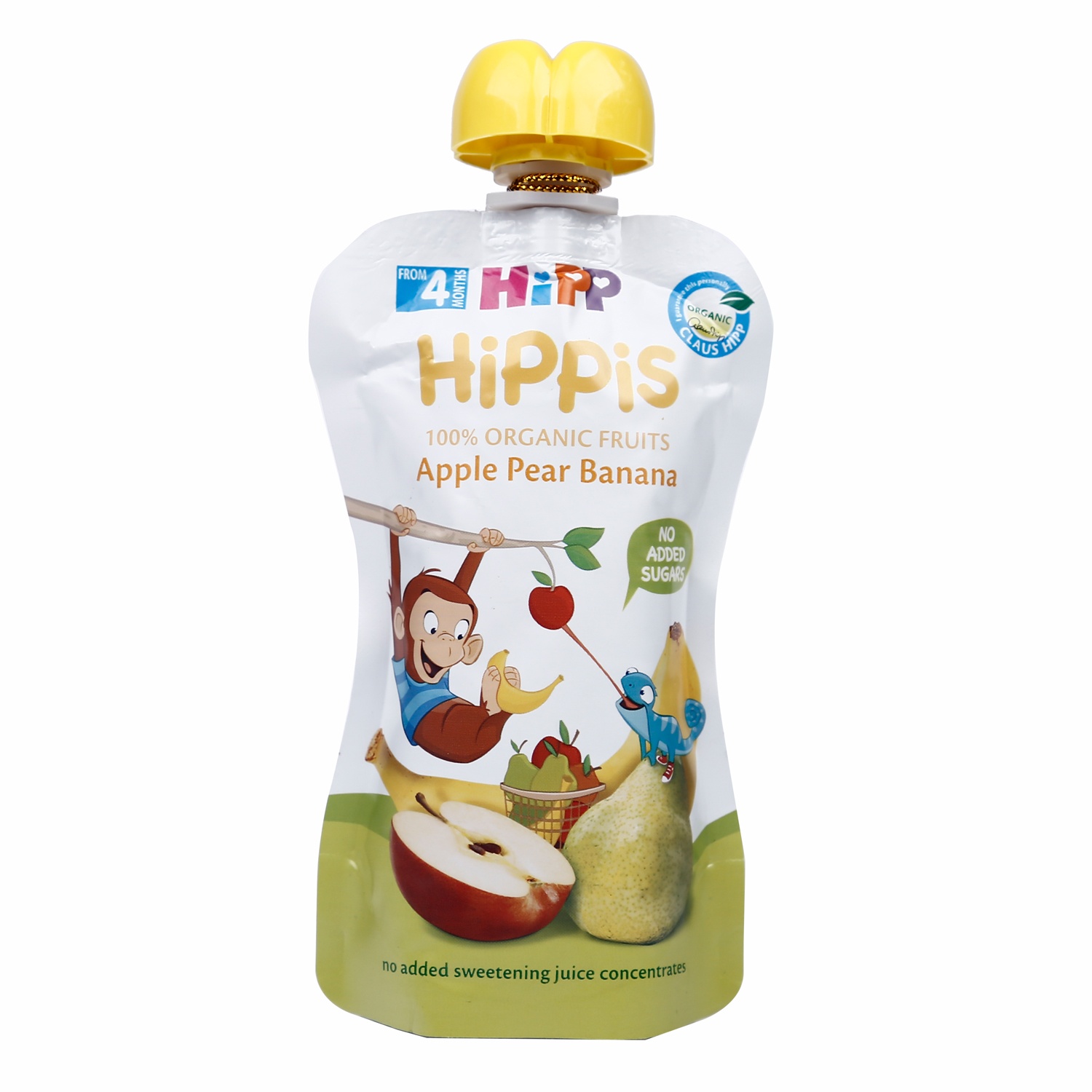 Trái cây nghiền Hippis vị Táo, Lê, Chuối 8520 hình 2