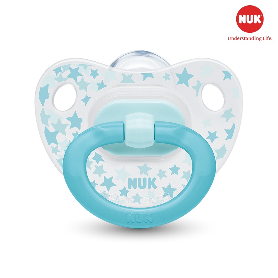 Bộ 2 ty giả NUK Hapyydays Silicone cho bé 0-18M hình 6
