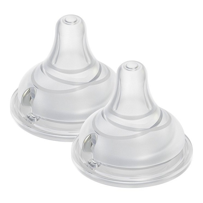 Set 2 núm ty silicone Moyuum Premium thế hệ 3 size 1/2/3/4 hình 1