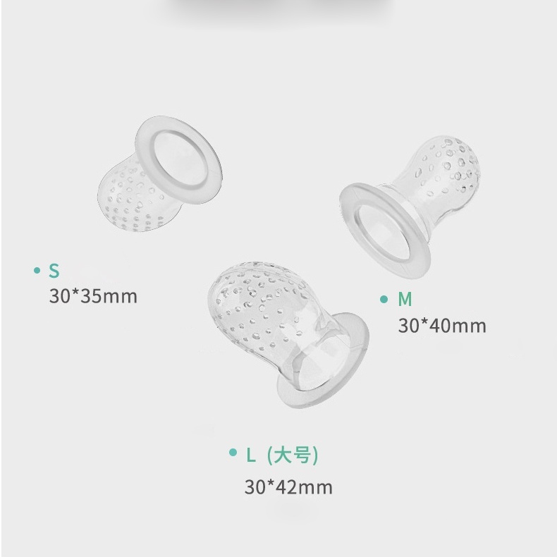 Túi nhai cho bé Misuta kèm 2 núm thay thế AC (Màu ngẫu nhiên) hình 1