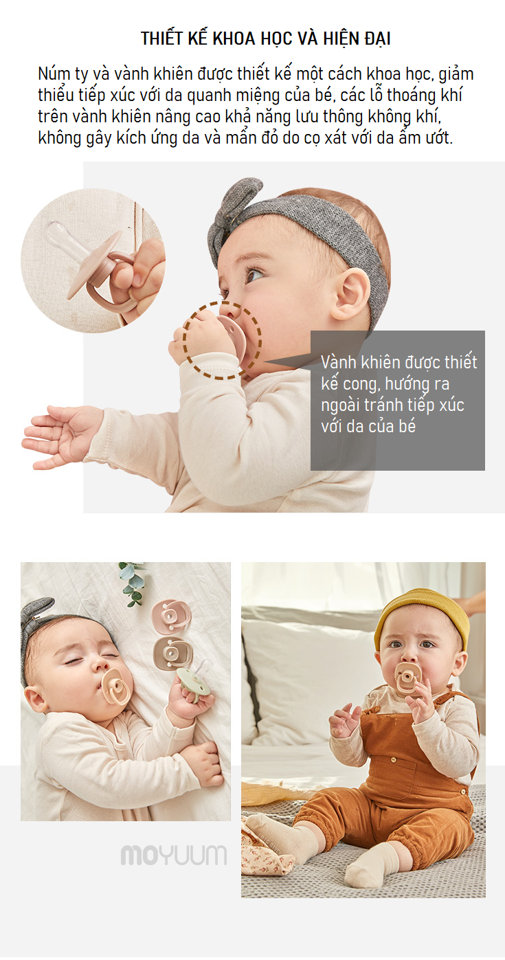 Ty ngậm Moyuum size 2 (Be) hình 4