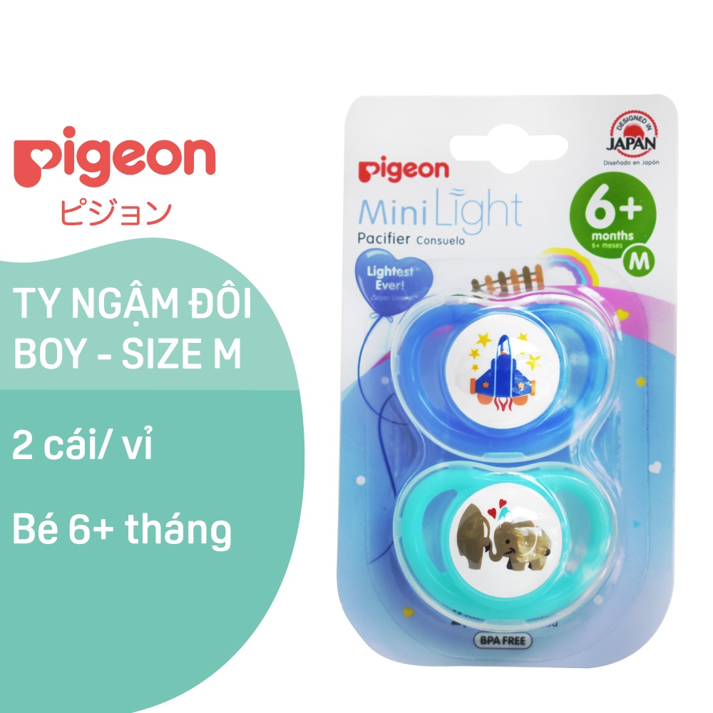 Ty ngậm đôi Pigeon size M (6M+) hình 2