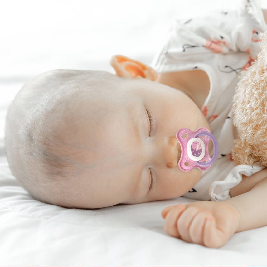 Ty ngậm silicon kèm dây Kuku KU5601 (trên 6 tháng) hình 5