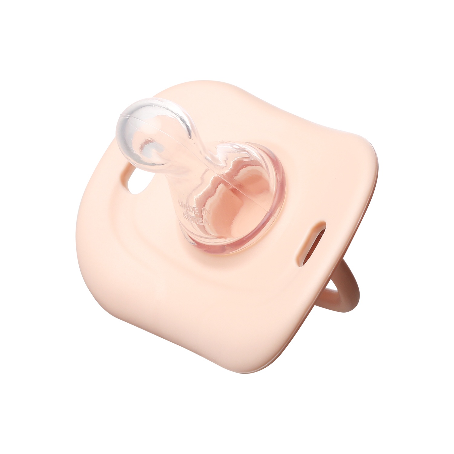 Ty ngậm silicon Upis Premium Hồng cho bé 0M+, 4M+ hình 3