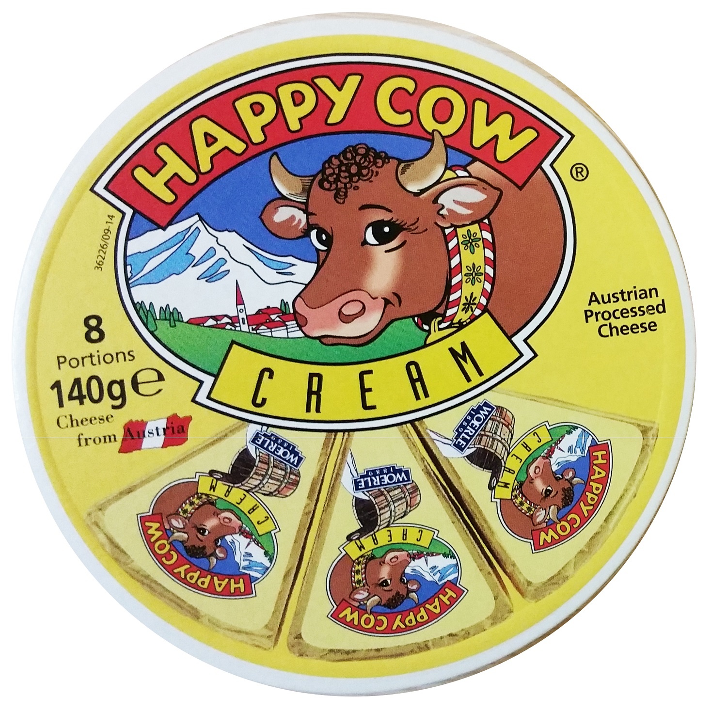 Phô mai Happy Cow Cream 140g hình 1