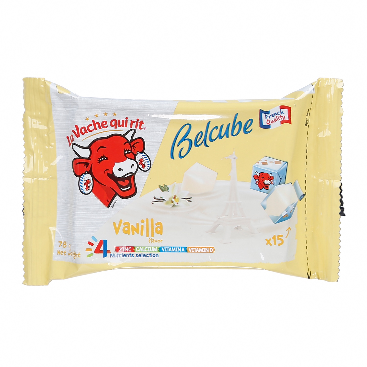 Phô mai viên Belcube vị Vani 78g (15 viên) hình 1