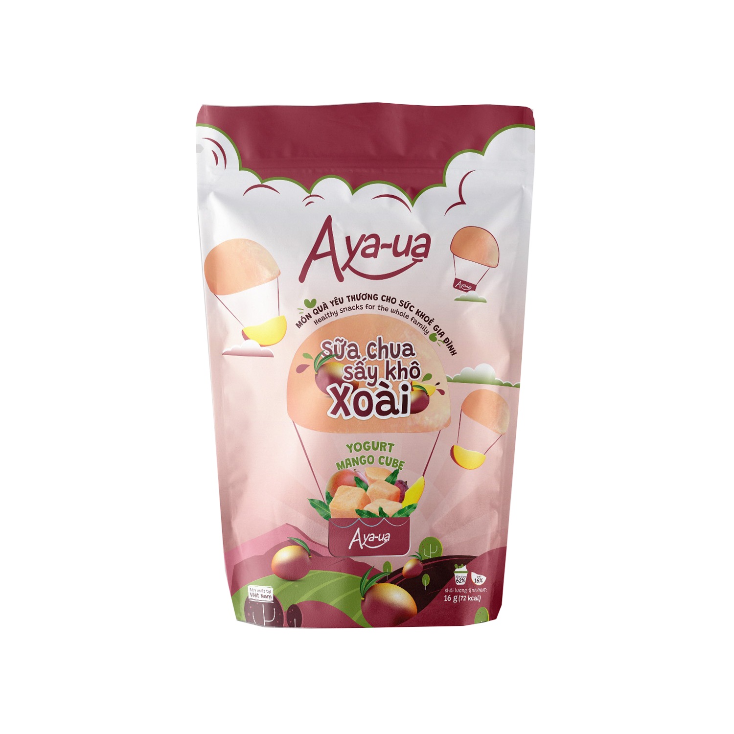 Sữa chua sấy khô Aya-ua vị xoài 16g