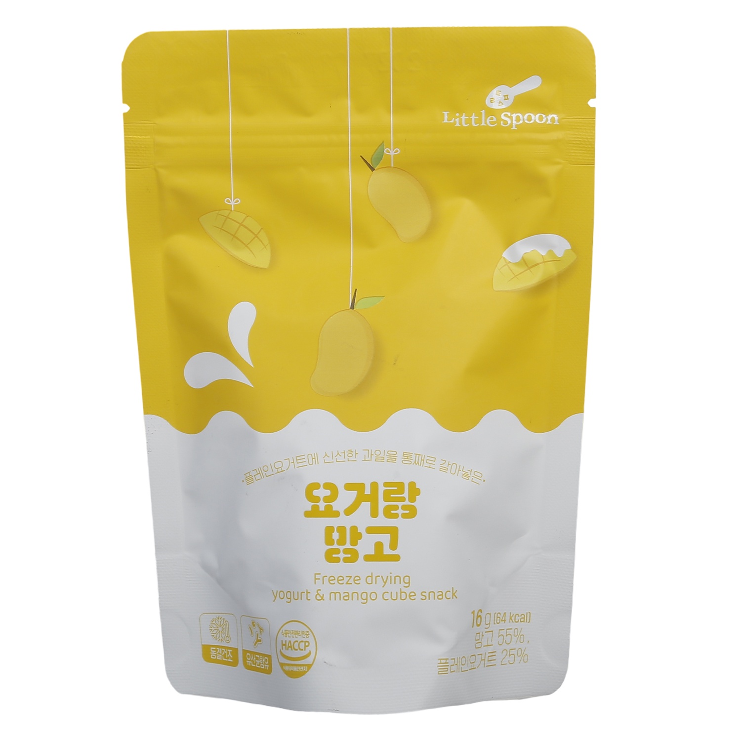 Sữa chua sấy khô Little Spoon vị xoài 16g