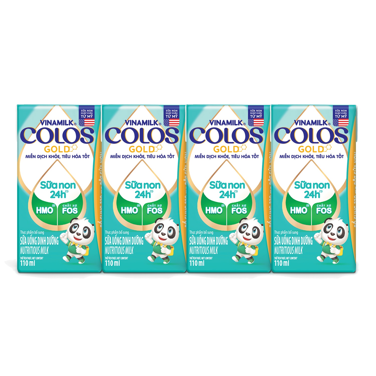 Sữa uống dinh dưỡng Vinamilk ColosGold 4x110ml hình 1