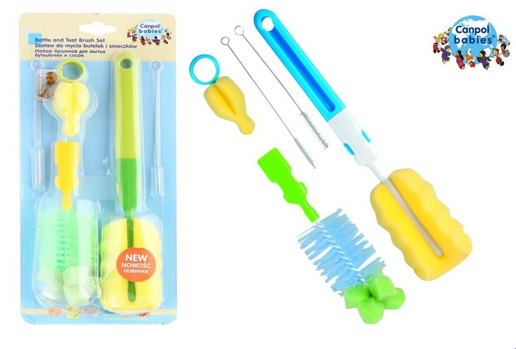 Chổi rửa bình sữa Canpol 7/403 - Kids Plaza hình 1