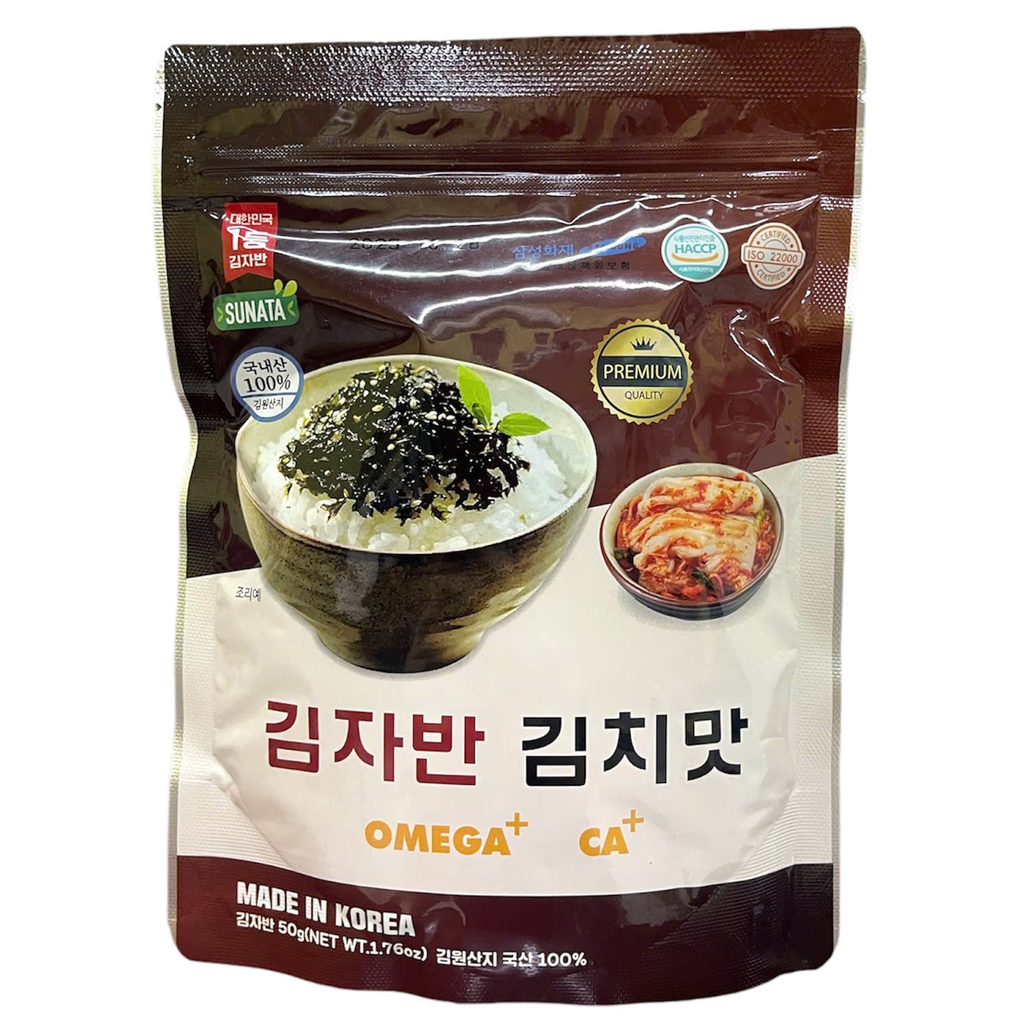 Rong biển vụn Sunata ăn liền vị kim chi 50g