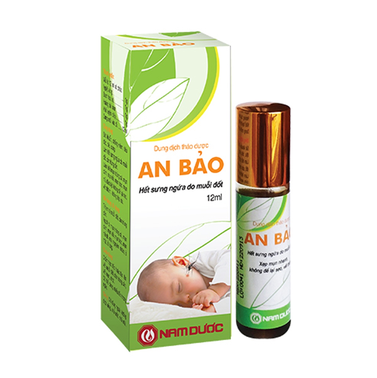 Dung dịch thảo dược An Bảo trị muỗi đốt (12ml) hình 1