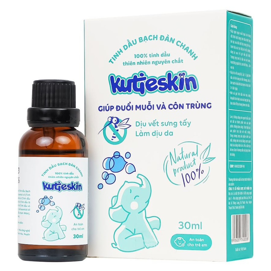 Tinh dầu bạch đàn chống muỗi Kutieskin 30ml hình 2