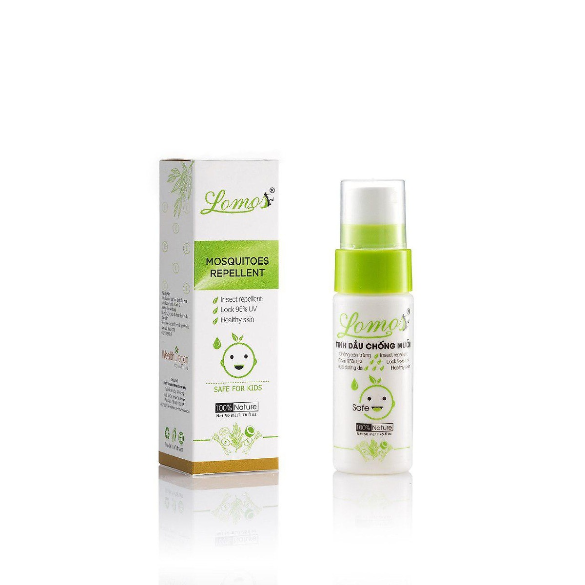 Xịt chống muỗi LOMOS Chanh Sả 20ml hình 1