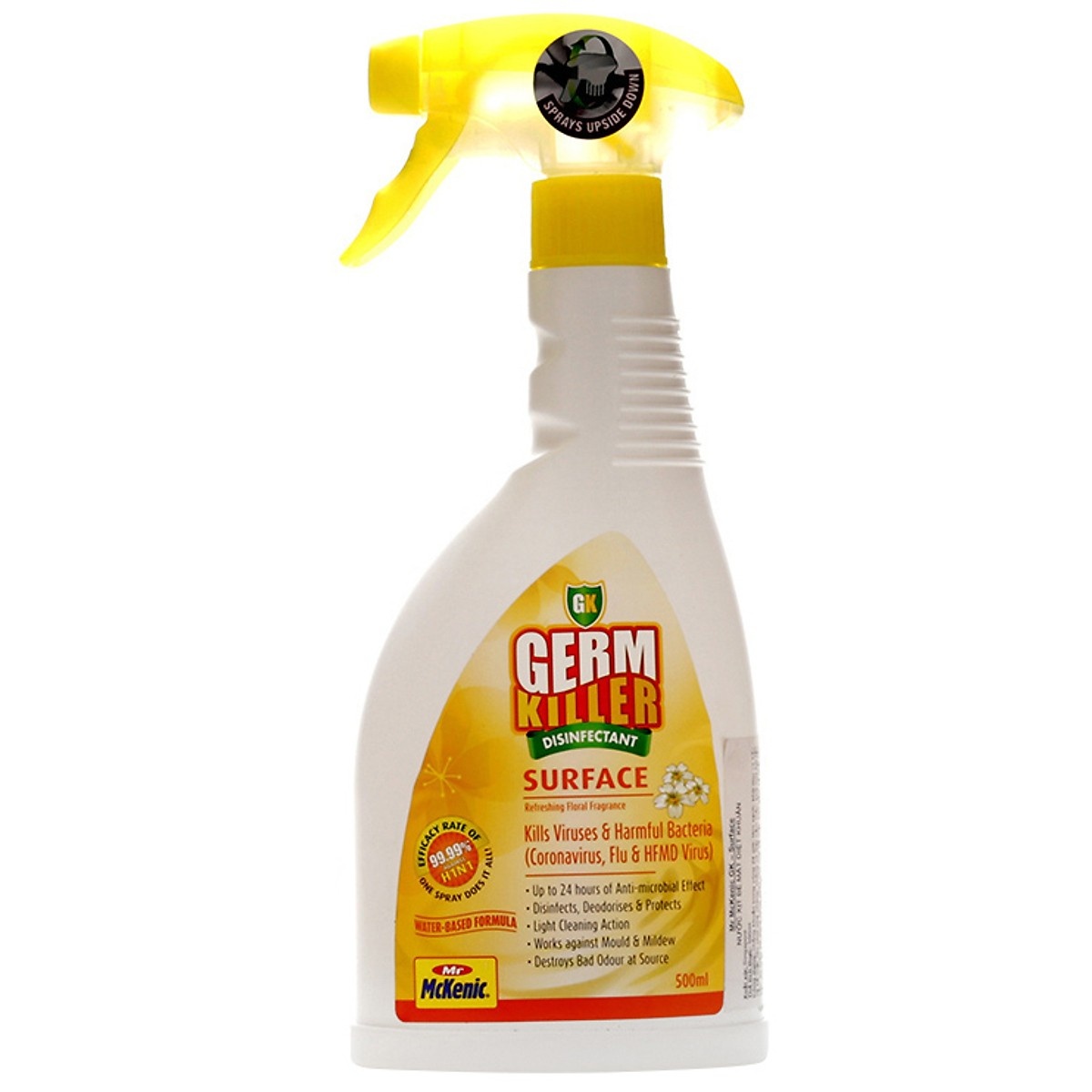 Bình xịt bề mặt diệt khuẩn Germ Killer Surface 500ml hình 1