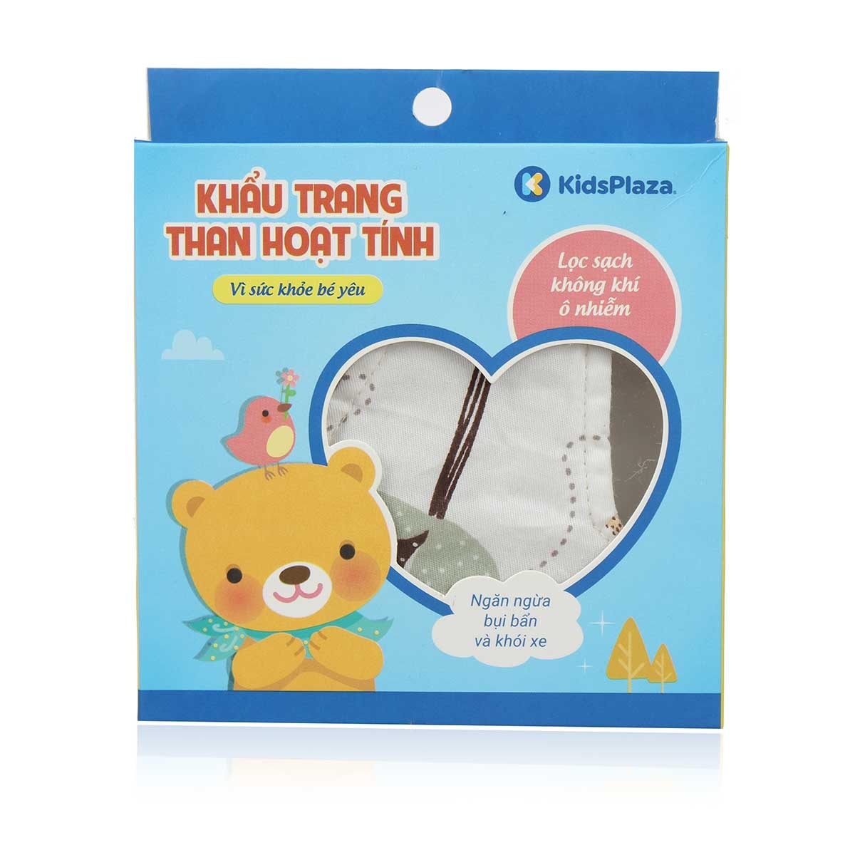 Khẩu trang hoạt tính trẻ em KidsPlaza Baby VN20 (size S) hình 1