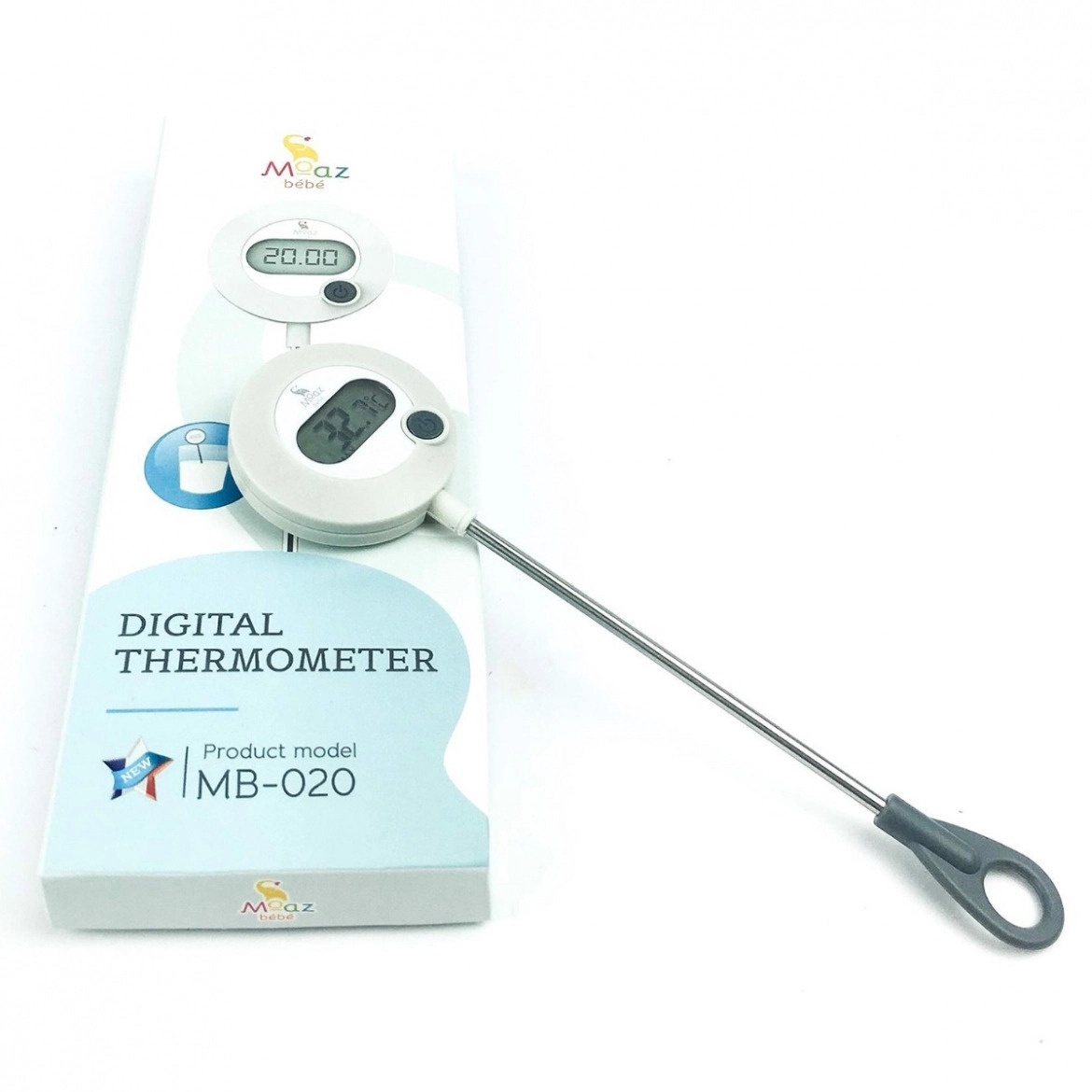 Nhiệt kế đo sữa Moaz Bébé MB - 020 hình 1