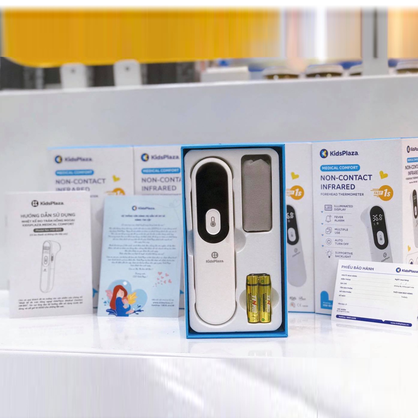 Nhiệt kế hồng ngoại KidsPlaza Medical Comfort HW-B05 hình 5