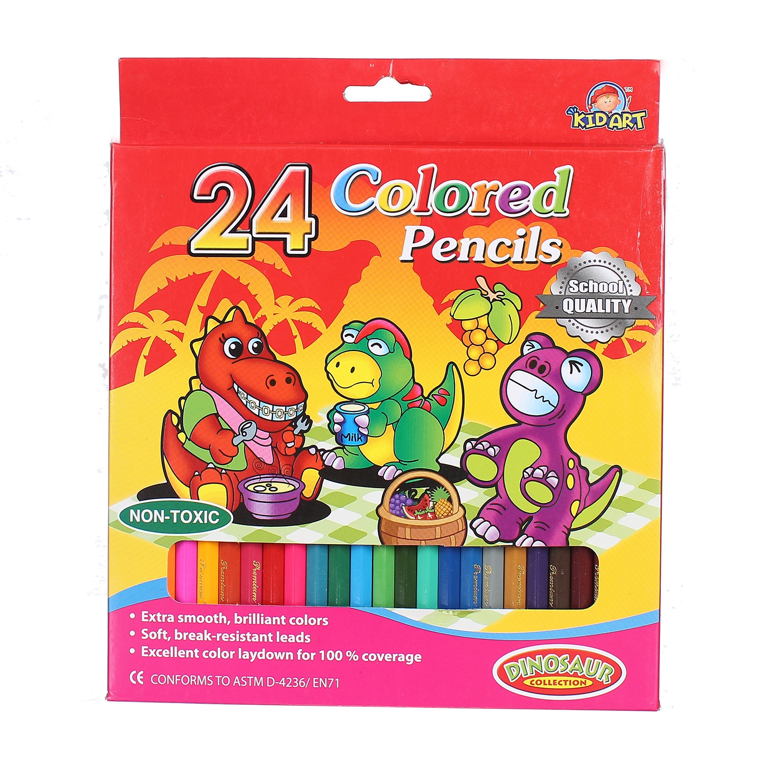 Bút chì màu cho bé 24 cây RS.CHI-CPL-24A-DI Bút chì màu cho bé 24 cây RS.CHI-CPL-24A-DI