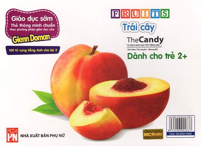Flashcard dạy trẻ theo phương pháp Glenn Doman - Trái cây hình 1